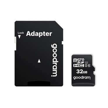Micro SDHC paměťová karta Goodram Microcard Class 10 UHS-I 100MB/s - 32 GB