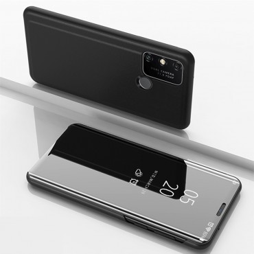Módní kryt „Mirror“ pro Huawei Y6p - černý Módní kryt „Mirror“ pro Huawei Y6p - černý