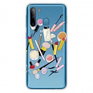 TPU gelový obal „MakeUp“ pro Samsung Galaxy A21 TPU gelový obal „MakeUp“ pro Samsung Galaxy A21