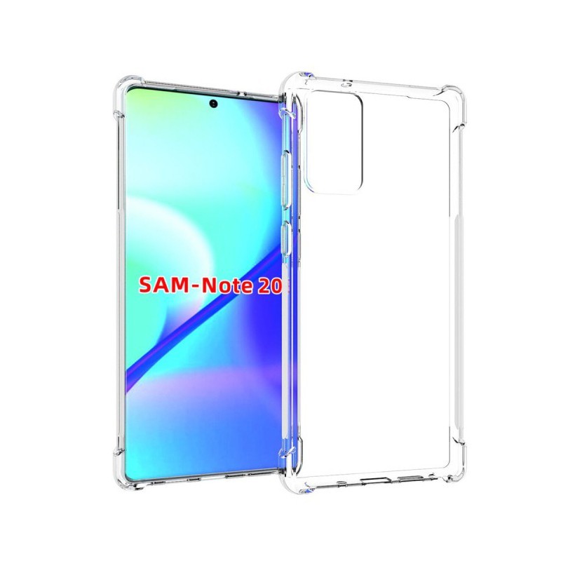 TPU gelový obal „Guard“ pro Samsung Note 20 - průhledný