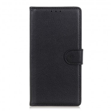 Elegantní kryt „Litchi“ pro Samsung Galaxy Note 20 Ultra - černý Elegantní kryt „Litchi“ pro Samsung Galaxy Note 20 Ultra - černý