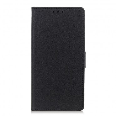 Elegantní kryt „Litchi“ pro Xiaomi Redmi Note 9 - černý Elegantní kryt „Litchi“ pro Xiaomi Redmi Note 9 - černý