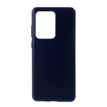 TPU gelový obal Goospery Soft Feeling Case pro Samsung Galaxy S20 Ultra - modrý TPU gelový obal Goospery Soft Feeling Case pro Samsung Galaxy S20 Ultra - modrý