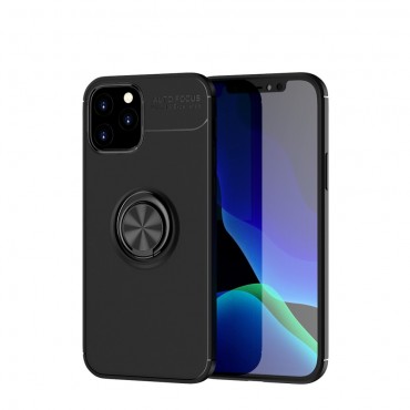 TPU gelový obal „Multi Ring“ pro iPhone 12 / iPhone 12 Pro - černý TPU gelový obal „Multi Ring“ pro iPhone 12 / iPhone 12 Pro - černý