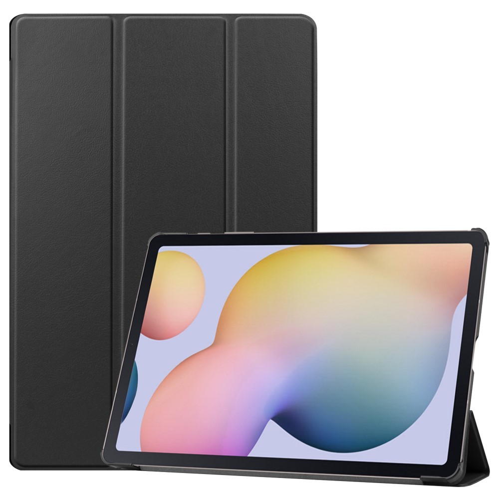 Výjimečný tenký obal „Fold“ pro Samsung Galaxy Tab S7 Plus / Tab S7 FE / Tab S8 Plus - černý