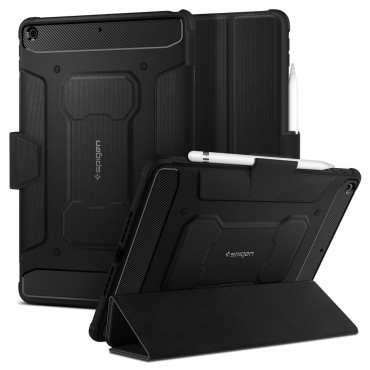 Obal Spigen „Rugged Armor Pro“ pro iPad 10.2 2019 / iPad 10.2 2020 / iPad 10.2 2021 - black Obal Spigen „Rugged Armor Pro“ pro iPad 10.2 2019 / iPad 10.2 2020 / iPad 10.2 2021 - black