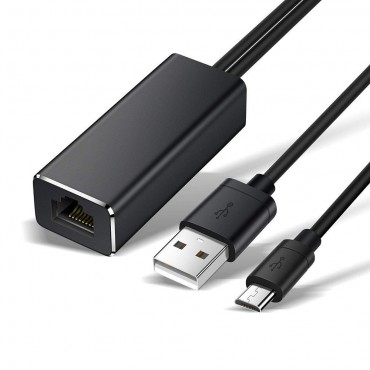 MicroUSB na RJ45 Ethernet síťový adaptér „Sting“