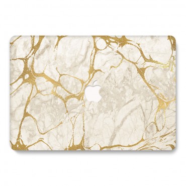 Kryt pro MacBook Pro 13“ 2nd Gen (A1425, A1502) Patterns - gold marble