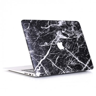 Kryt pro MacBook Pro 13“ 2nd Gen (A1425, A1502) Leather Marble - černý