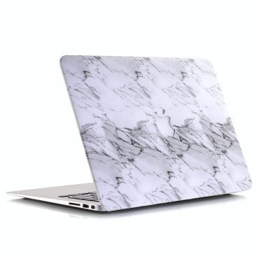 Kryt pro MacBook Pro 13“ 4th Gen (A1706, A1708, A1989, A2159) Leather Marble - bílý