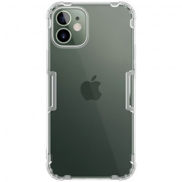 Prémiový tenký obal „Nature“ pro iPhone 12 / iPhone 12 Pro - průhledný Prémiový tenký obal „Nature“ pro iPhone 12 / iPhone 12 Pro - průhledný