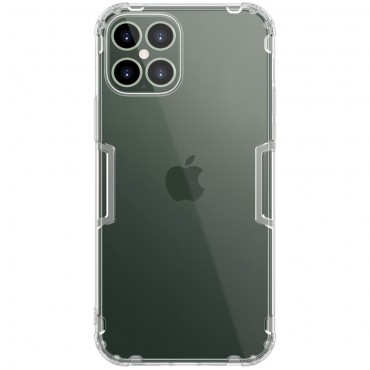 Prémiový tenký obal „Nature“ pro iPhone 12 Pro Max - šedý Prémiový tenký obal „Nature“ pro iPhone 12 Pro Max - šedý