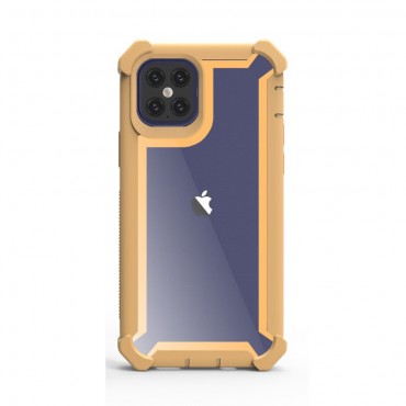 Hybridní obal „Sturdy“ pro iPhone 12 Pro Max - žlutý Hybridní obal „Sturdy“ pro iPhone 12 Pro Max - žlutý