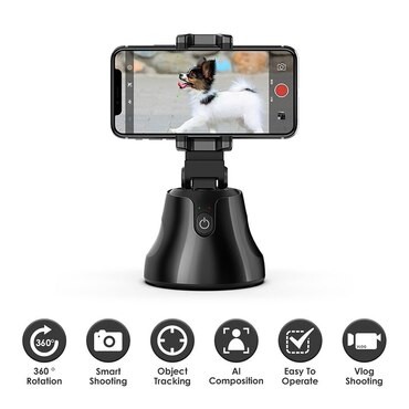 Držák na telefon s automatickým sledováním „FoloMe“ pro handsfree natáčení s telefony Apple