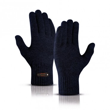 Zimní sportovní rukavice Touchscreen „Frosty“ - modré