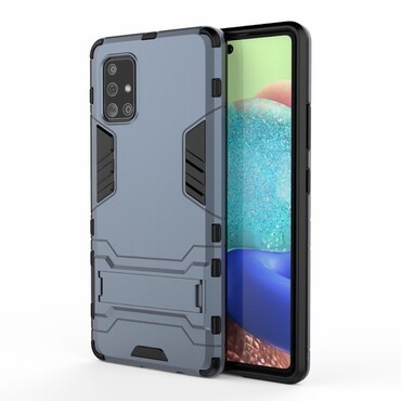 Robustní obal „Impact X“ pro Samsung Galaxy A71 5G - modrý Robustní obal „Impact X“ pro Samsung Galaxy A71 5G - modrý
