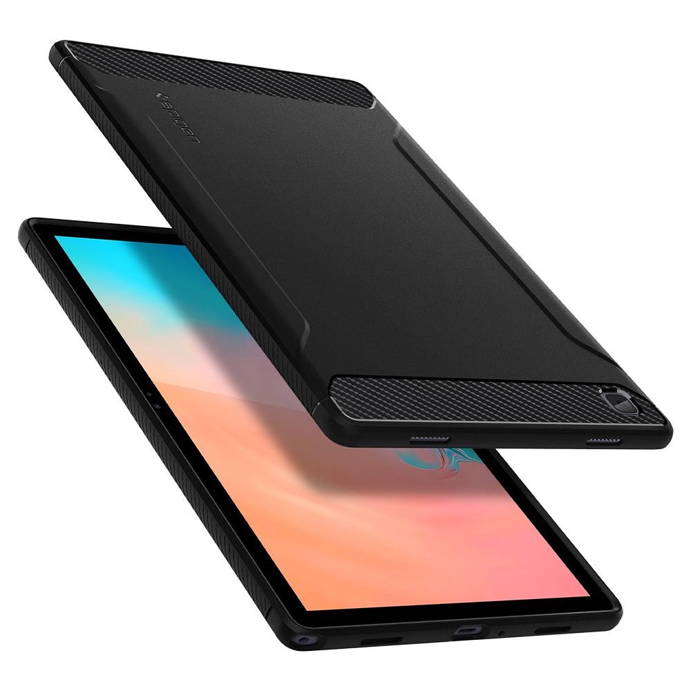 Obal Spigen „Rugged Armor“ pro Samsung Galaxy Tab A7 10.4 2020 - black