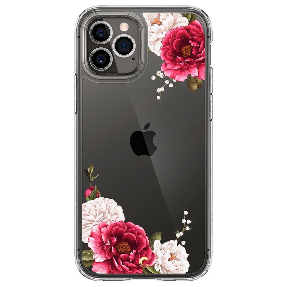 Obal Spigen „Cyrill Cecile“ pro iPhone 12 / iPhone 12 Pro - red floral