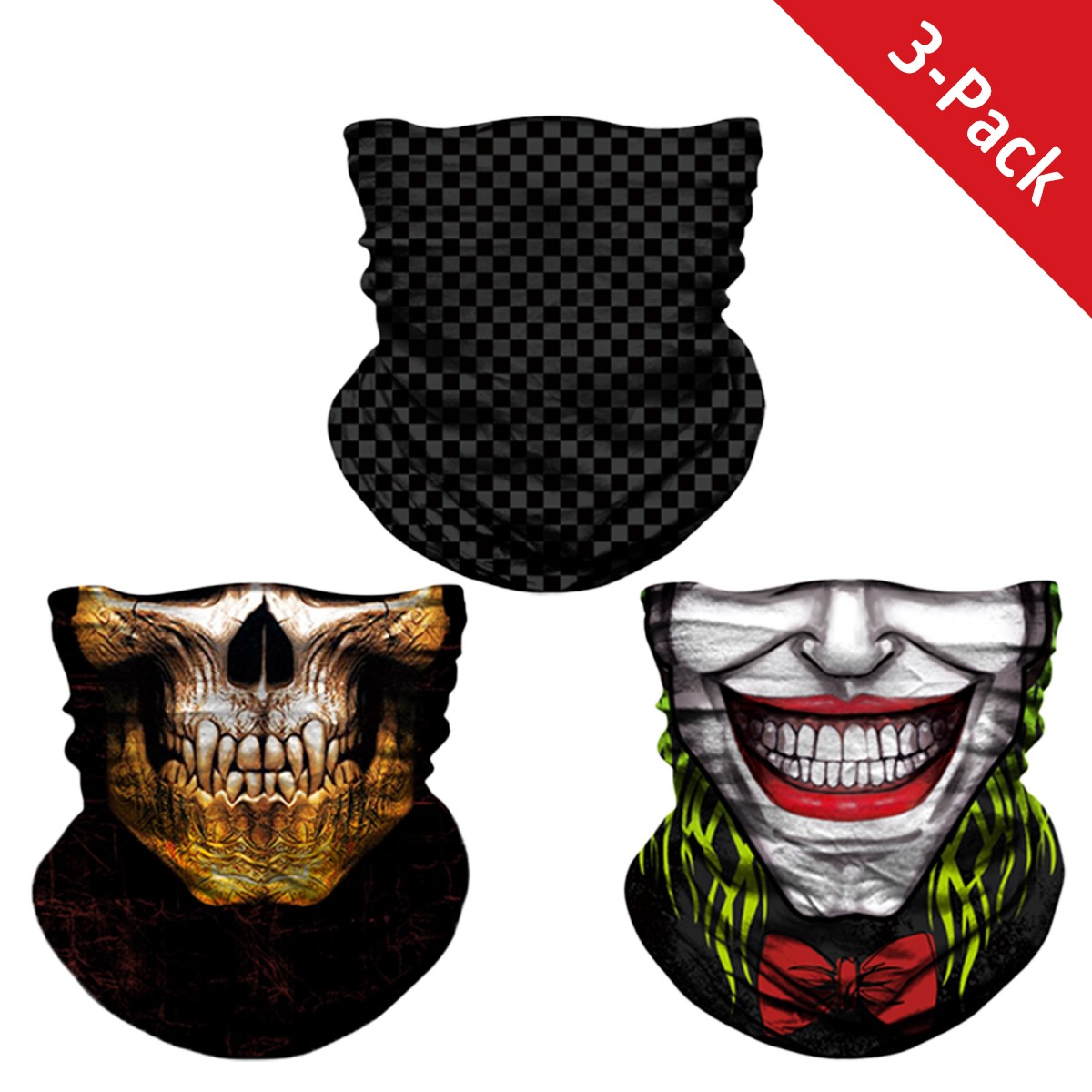 „Stylexx“ 3-Pack ochranných šátků – vyhněte se mrazu a vystupte z řady
