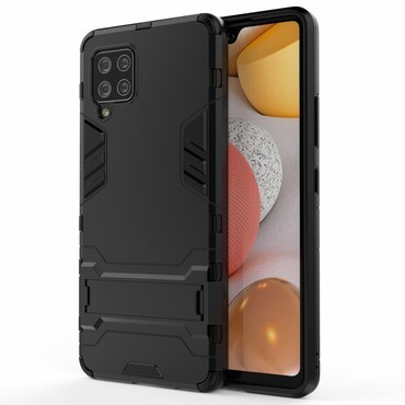 Robustní obal „Impact X“ pro Samsung Galaxy A42 5G - černý Robustní obal „Impact X“ pro Samsung Galaxy A42 5G - černý