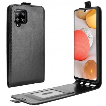 Flipový kryt pro Samsung Galaxy A42 5G - černý Flipový kryt pro Samsung Galaxy A42 5G - černý