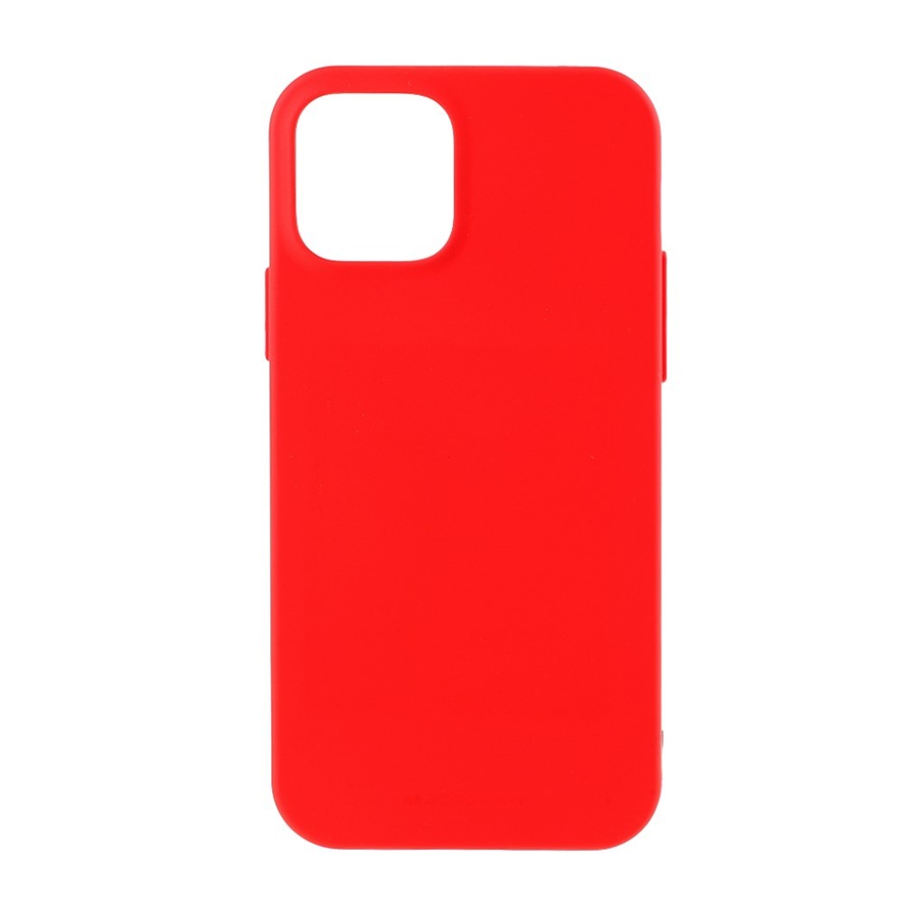 TPU gelový obal Goospery Soft Feeling Case pro iPhone 12 Pro Max - červený