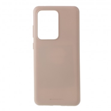 Silikonový obal Goospery Silicone Case pro Samsung Galaxy S20 Ultra - růžový Silikonový obal Goospery Silicone Case pro Samsung Galaxy S20 Ultra - růžový