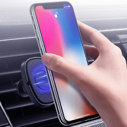 Urban Mag – Silný magnetický držák pro všechny telefony + 2x kovová destička