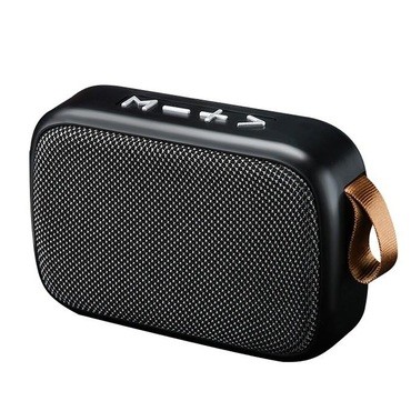 Přenosný Bluetooth reproduktor „Petite Cloth“ s výjimečnou kvalitou zvuku - černý