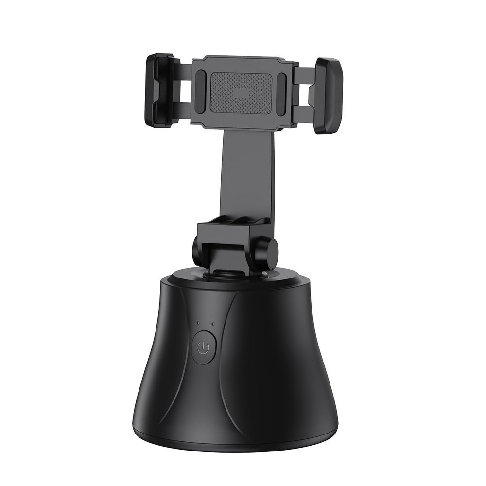 Držák na telefon s automatickým sledováním Baseus „360° AI“ pro handsfree nahrávání a stabilizaci - černý