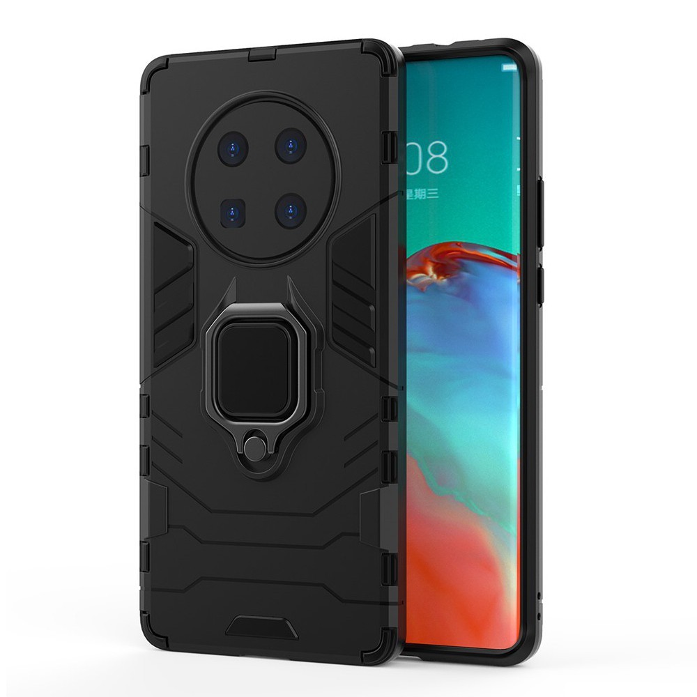 Huawei Mate 40 Pro robustní obal „Impact X Ring“ - černá barva