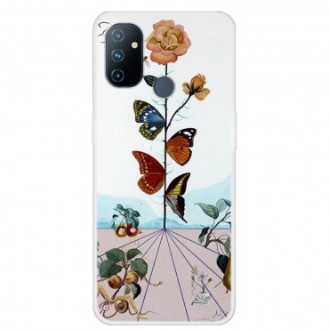 TPU gelový obal pro OnePlus Nord N100 „Butterfly Vine“ TPU gelový obal pro OnePlus Nord N100 „Butterfly Vine“