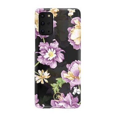 Obal pro Samsung Galaxy S20 Plus „Spring“ - svítí ve tmě - purple flower Obal pro Samsung Galaxy S20 Plus „Spring“ - svítí ve tmě - purple flower
