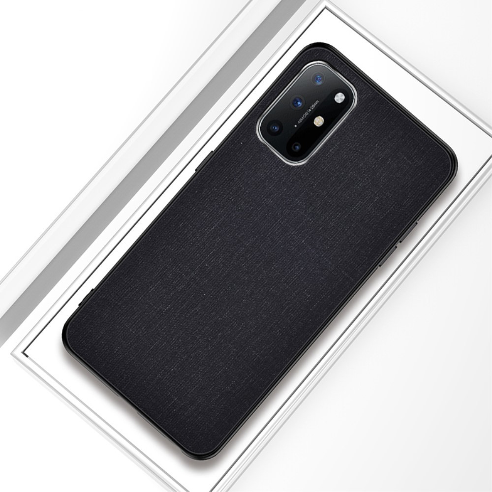 Hybridní TPU obal pro Samsung Galaxy A52s 5G / Galaxy A52 / Galaxy A52 5G „Cloth“ - černá barva