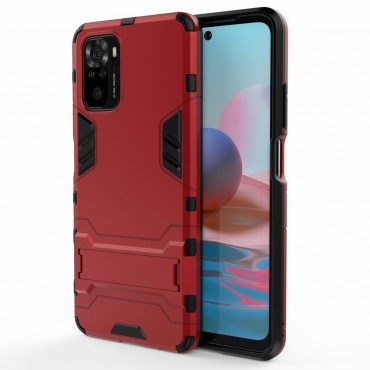 Obal pro Xiaomi Redmi Note 10 / Redmi Note 10S „Impact X“ - robustní - červená barva Obal pro Xiaomi Redmi Note 10 / Redmi Note 10S „Impact X“ - robustní - červená barva