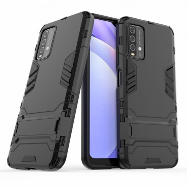 Obal pro Xiaomi Redmi 9T „Impact X“ - robustní - černá barva Obal pro Xiaomi Redmi 9T „Impact X“ - robustní - černá barva
