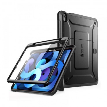 Průhledný obal pro iPad Air 2020 / iPad Air 2022 „Black“ - černá barva Průhledný obal pro iPad Air 2020 / iPad Air 2022 „Black“ - černá barva