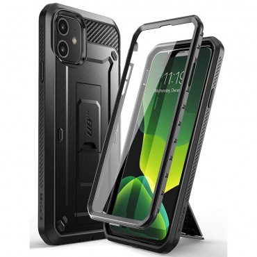 Průhledný obal pro iPhone 11 „Black“ - černá barva Průhledný obal pro iPhone 11 „Black“ - černá barva