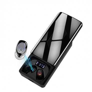 Bluetooth sluchátka a powerbanka „PowerSound“ 2v1 – prémiová sluchátka s výkonnou nabíjecí stanicí pro nabíjení všech vašich zařízení - 10 000 mAh