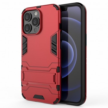 Obal pro iPhone 13 Pro „Impact X“ - robustní - červená barva Obal pro iPhone 13 Pro „Impact X“ - robustní - červená barva