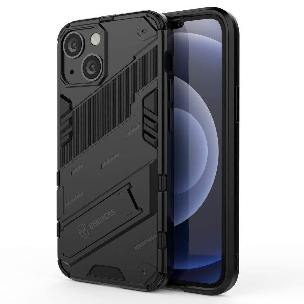 Hybridní TPU obal pro iPhone 13 Mini „Robust“ - černá barva