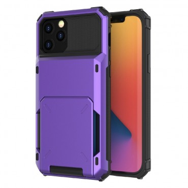Hybridní TPU obal pro iPhone 13 Mini „Robust“ - fialová barva Hybridní TPU obal pro iPhone 13 Mini „Robust“ - fialová barva