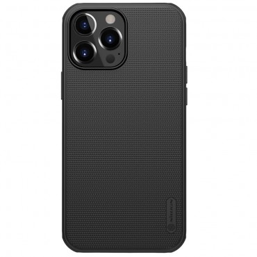 Prémiový obal pro iPhone 13 Pro Max „Super Frosted Shield“ - černá barva Prémiový obal pro iPhone 13 Pro Max „Super Frosted Shield“ - černá barva