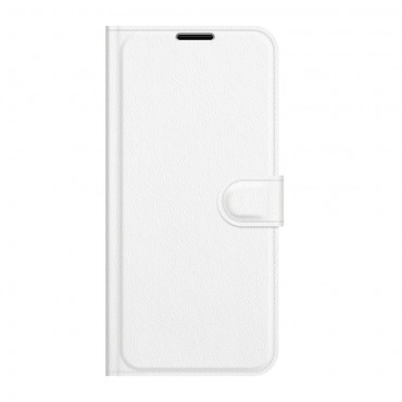 Kryt pro Alcatel 1S 2021 / A1 Alpha 21 „Litchi“ - bílá barva Kryt pro Alcatel 1S 2021 / A1 Alpha 21 „Litchi“ - bílá barva