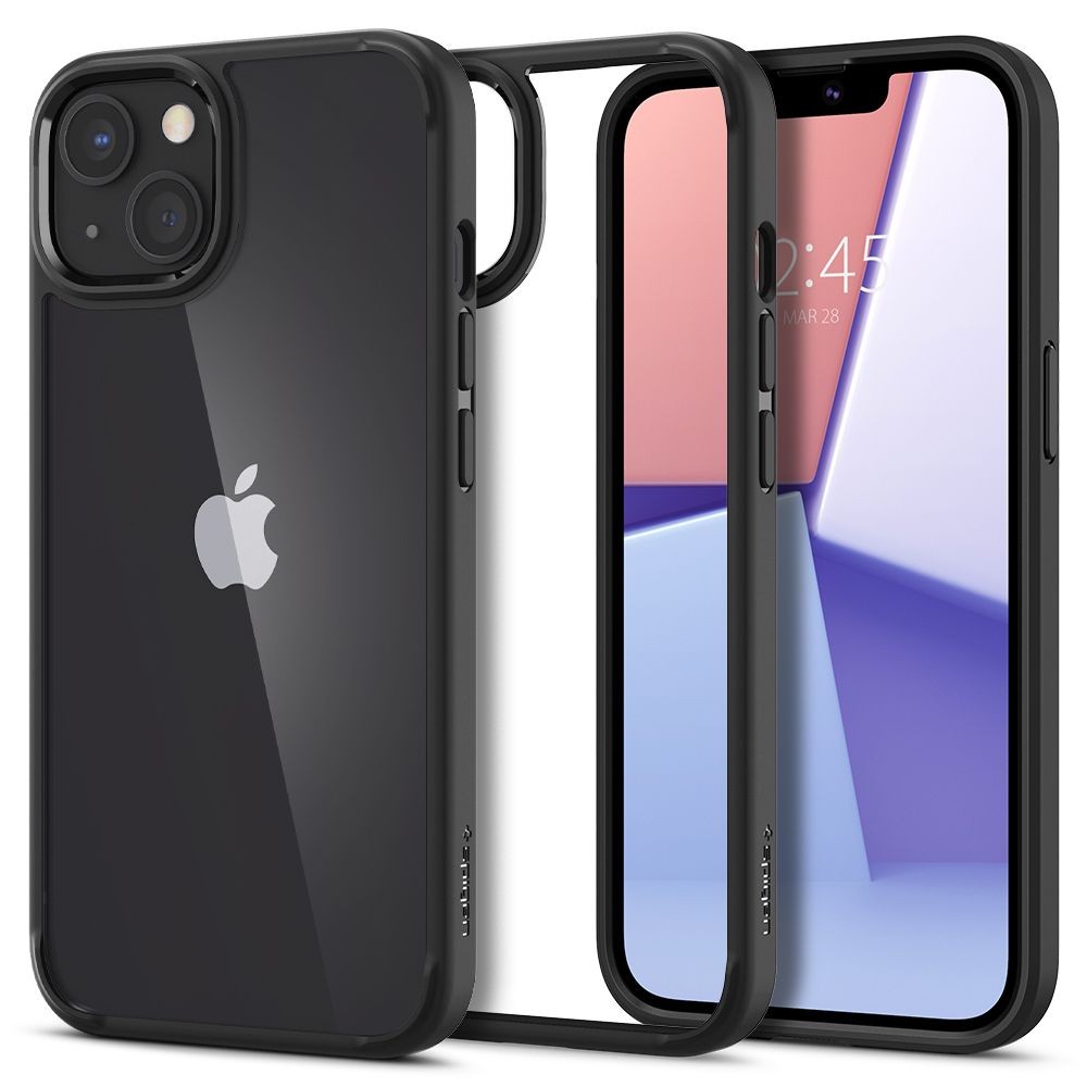 Spigen obal pro iPhone 13 „Ultra Hybrid“ - černá barva