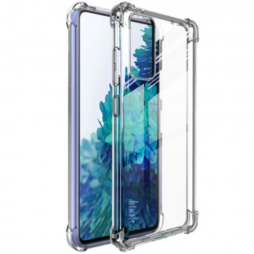Hybridní TPU obal pro Samsung Galaxy S20 FE 2021 / Galaxy S20 FE „Robust“ - průhledná barva Hybridní TPU obal pro Samsung Galaxy S20 FE 2021 / Galaxy S20 FE „Robust“ - průhledná barva