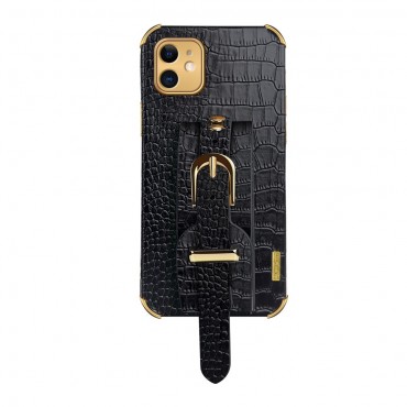 Hybridní pouzdro Croctail pro iPhone 12 Mini - černé