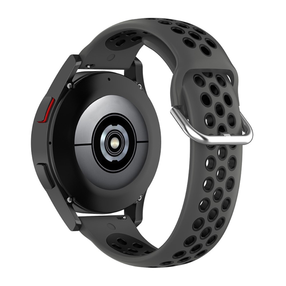 Silikonový řemínek Samsung Galaxy Watch 4 44 mm "Dots" - černý