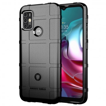 TPU gelový obal pro Motorola Moto G10 / G20 / G30 „Square Grid“ - černá barva TPU gelový obal pro Motorola Moto G10 / G20 / G30 „Square Grid“ - černá barva