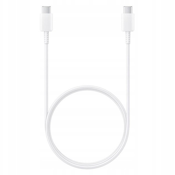 Originální nabíjecí kabel Samsung USB-C na USB-C EP-DN975BWWEGWW - 1m - bílý